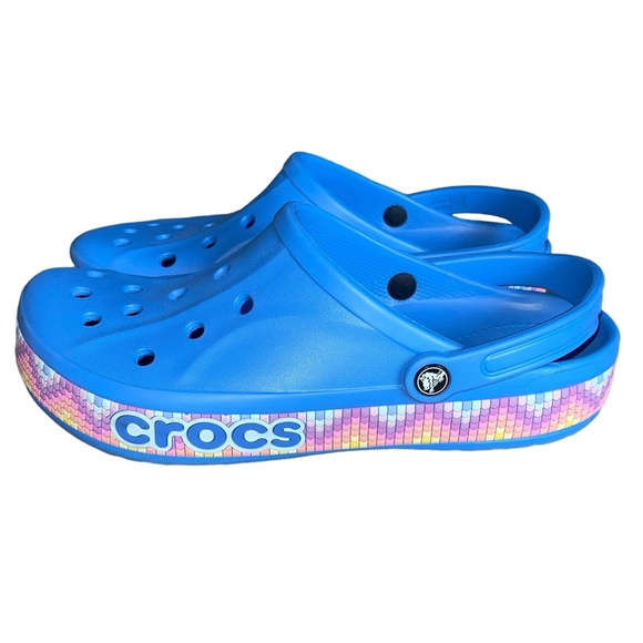 Crocs Bayaband Chevron Band Clog Men’s 13 - Picture 4 of 6